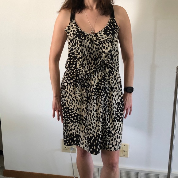 DKNY Jeans Petite Animal Print Dress NWT - Picture 5 of 7